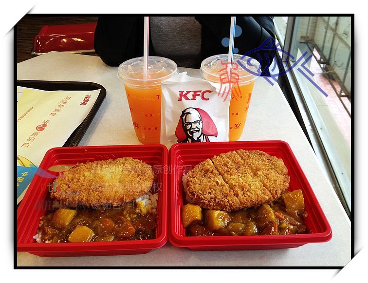 【鱼,吃莆田】涵江kfc,盖浇饭