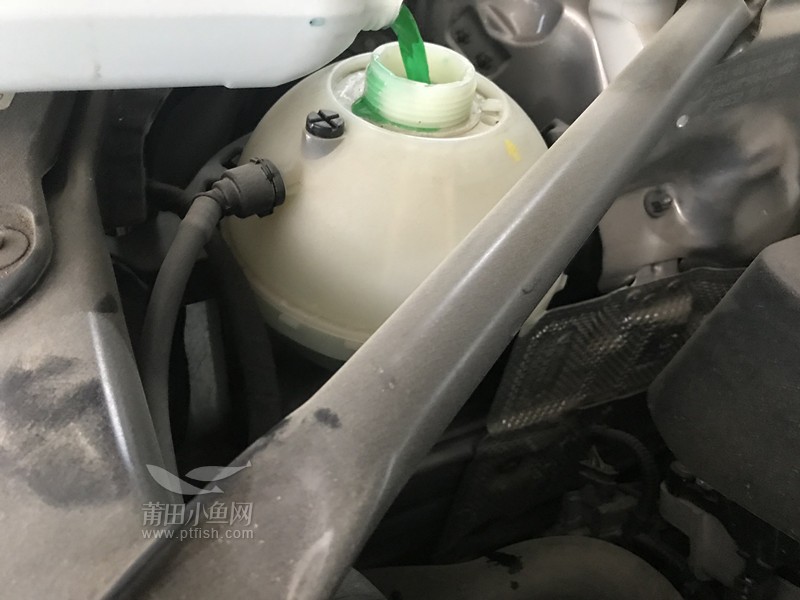 莆田汽车养护----宝马5系更换原装机油 防冻液 滤清器 发动机清洗